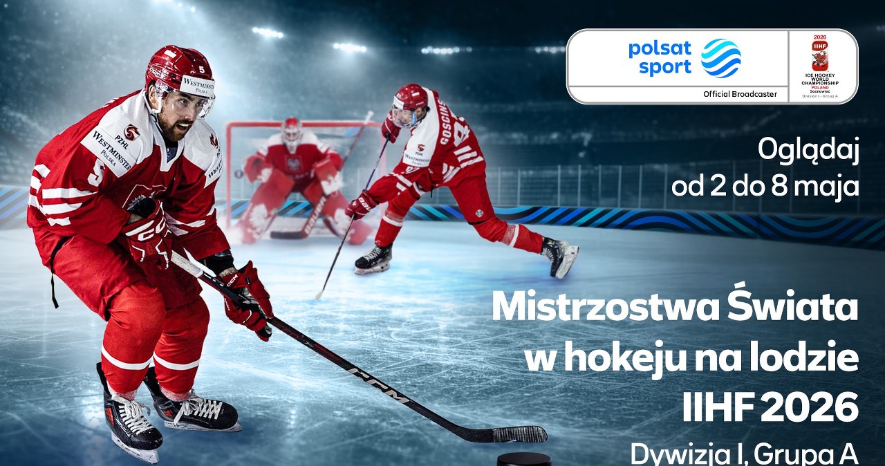 Kanały Polsat Sport pokażą hokejowe Mistrzostwa Świata Dywizji 1A w Sosnowcu
