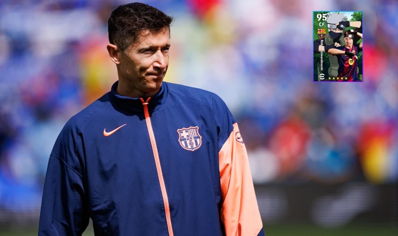 Lewandowski otrzymał specjalną kartę. Nawiązuje ona do legendarnej postaci