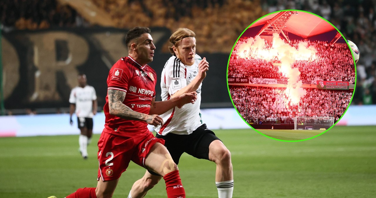 Popis na trybunach, a potem ruszył hit w Warszawie. Gol w 97. minucie