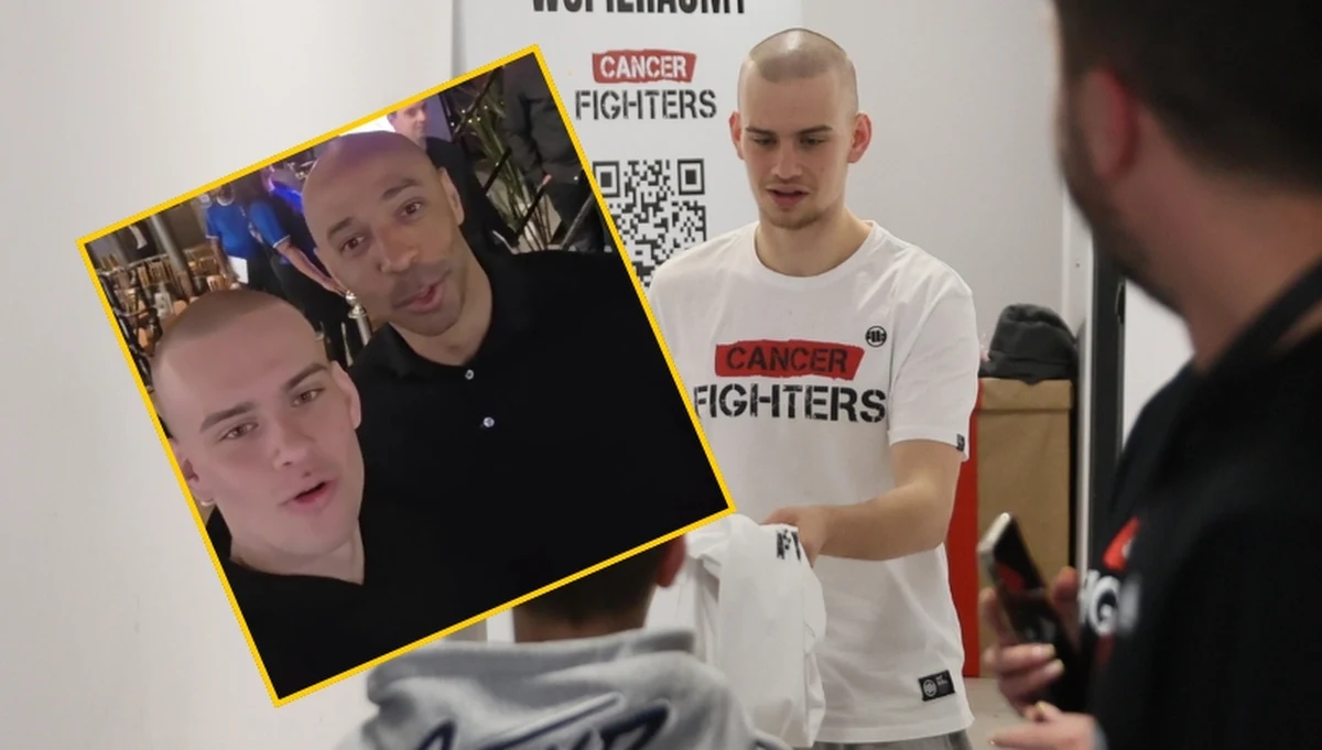 Po zamknięciu wszystkich zbiórek w ramach charytatywnej transmisji na żywo na rzecz fundacji Cancer Fighters, influencer Łatwogang zapowiadał, że na jakiś czas usunie się w cień. Długo jednak nie wytrzymał - w czwartek spotkał się z legendarnym francuskim piłkarzem Thierrym Henrym, który zdecydował o wsparciu akcji łączącej miliony Polaków.
