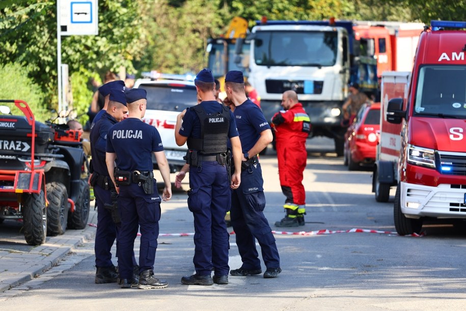 Funkcjonariusz wjechał w kobietę. Wypadek w trakcie policyjnego pościgu