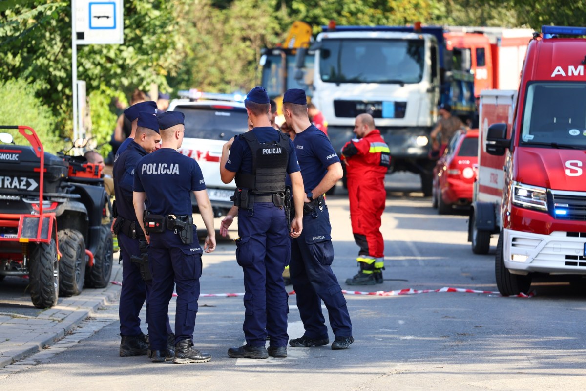 Funkcjonariusz wjechał w kobietę. Wypadek w trakcie policyjnego pościgu