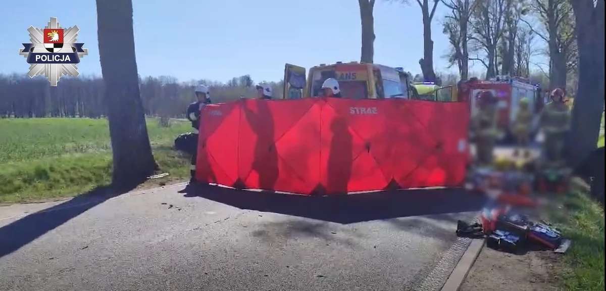 Tragiczny wypadek w gminie Węgorzewo w województwie warmińsko-mazurskim. Pijany kierowca z zakazem prowadzenia pojazdów uderzył w drzewo. Jego 16-letni pasażer zginął, a 39-letnia pasażerka została ranna. 45-latkowi, który był za kierownicą, nie stało się nic poważnego. "Tej tragedii można było uniknąć" - piszą wprost policjanci z Komendy Wojewódzkiej Policji w Olsztynie.