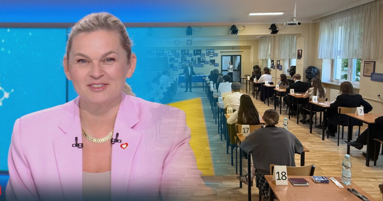 Matura 2026. Minister zaskoczyła na antenie. "Mojemu synowi"