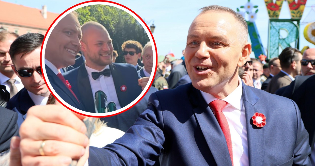 Zna się z Nawrockim, pojawił się w Pałacu Prezydenckim. Oto powód