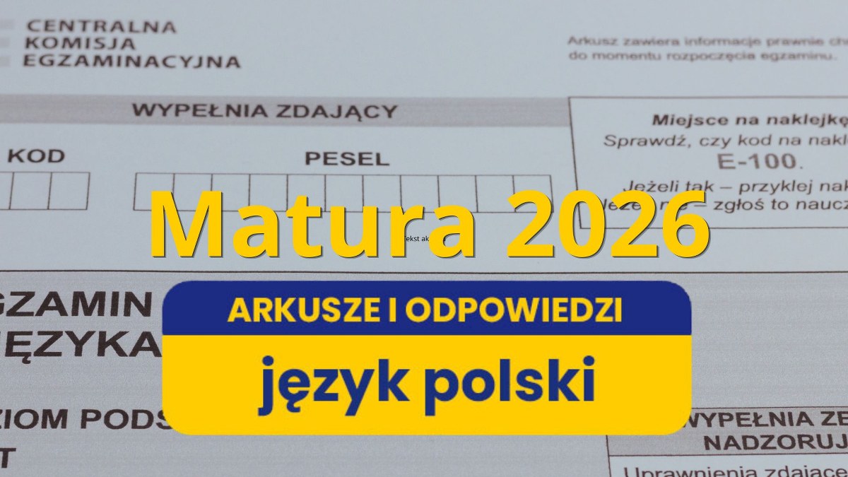 Matura z polskiego łatwa czy trudna? Zobacz arkusz, sprawdź swoją wiedzę