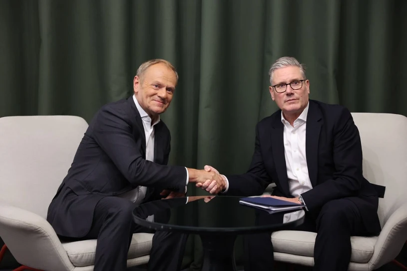 Tusk po spotkaniu ze Starmerem. "Podpiszemy traktat"
