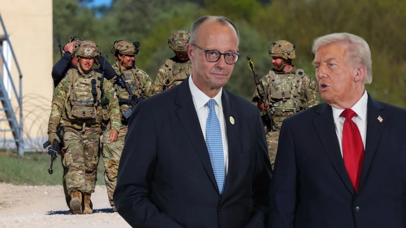 Wielki konflikt Merza z Trumpem. Wycofanie wojsk to nie największy problem