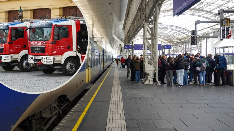 Chwile grozy na dworcu w Salzburgu. Służby uruchomiły alarm chemiczny