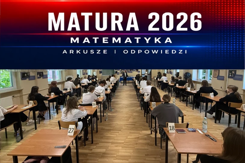 Matura 2026 - matematyka, poziom podstawowy. Arkusz CKE i odpowiedzi