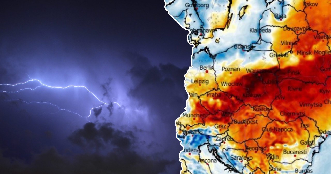 Coraz więcej deszczu w Polsce. Trzeba też uważać na burze z piorunami