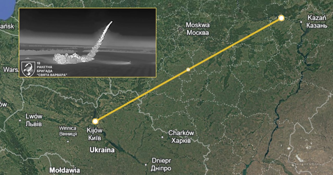 Niszczycielski lot "flamingów". Ukraina trafiła cel oddalony o 1500 km