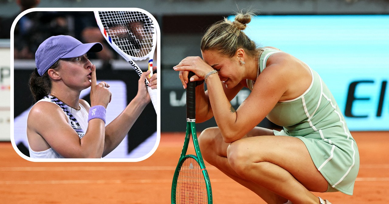 6:1, 1:6, 6:1. Świątek przykładem "szaleństwa". Sabalenka wskazała powód