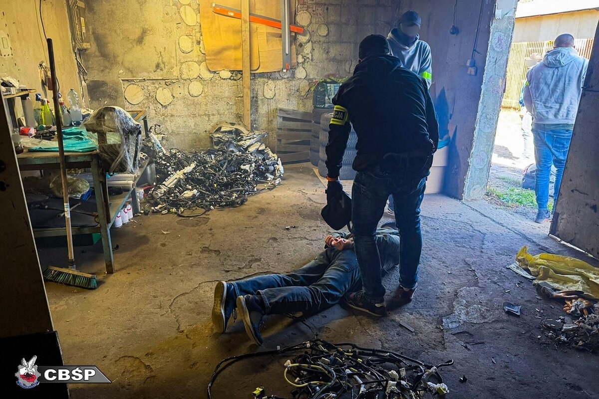 Gang złodziei samochodów rozbity. Zatrzymano cztery osoby