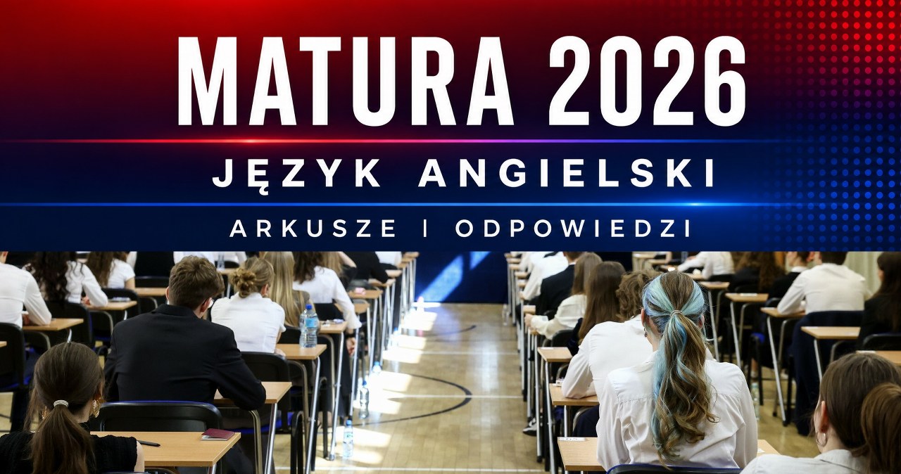 Matura 2026. Język angielski, poziom podstawowy. Arkusz CKE i odpowiedzi