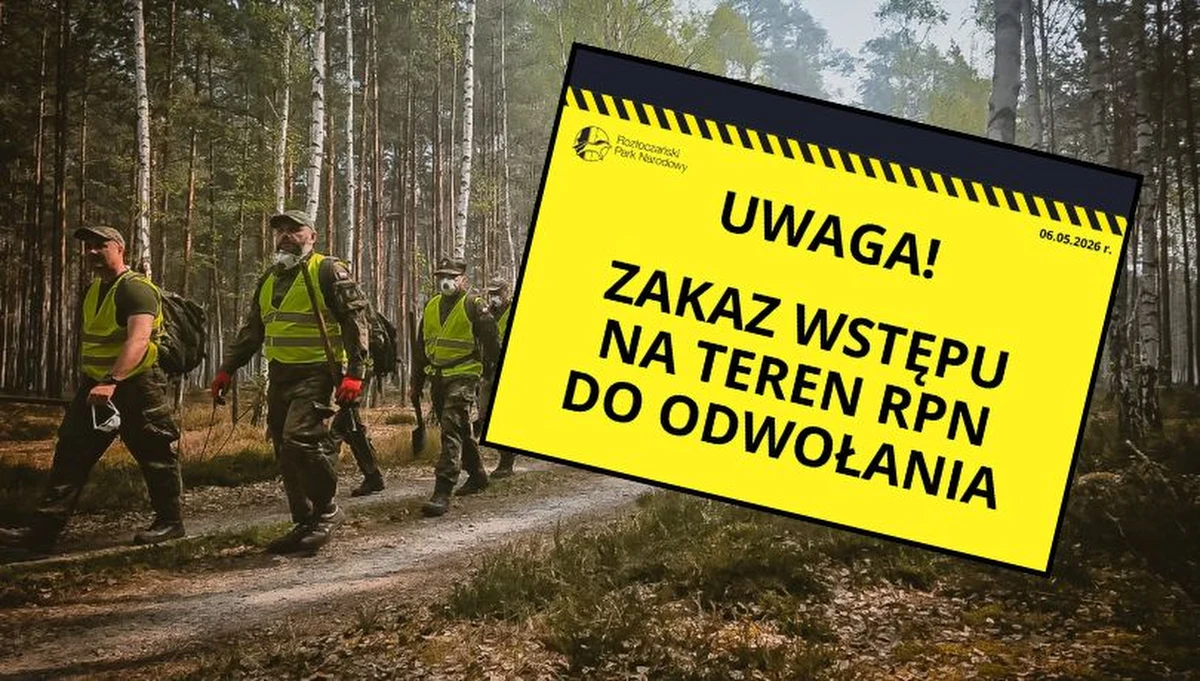 W związku z pożarem w Puszczy Solskiej Roztoczański Park Narodowy został zamknięty dla odwiedzających. Wprowadzenie zakazu ma też związek z suszą oraz niekorzystnymi warunkami pogodowymi. W akcji gaśniczej uczestniczą setki strażaków, śmigłowce i żołnierze WOT.