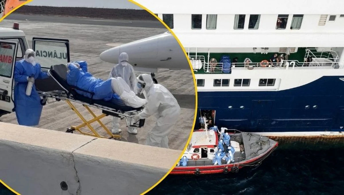 Trzy osoby, w tym obywatele Holandii, Wielkiej Brytanii i Niemiec, zostały ewakuowane ze statku wycieczkowego MV Hondius po podejrzeniu zakażenia hantawirusem - poinformowało w środę holenderskie Ministerstwo Spraw Zagranicznych. Na pokładzie jednostki, która obecnie stoi na kotwicy w pobliżu stolicy Wysp Zielonego Przylądka, przebywa blisko 120 osób różnych narodowości.