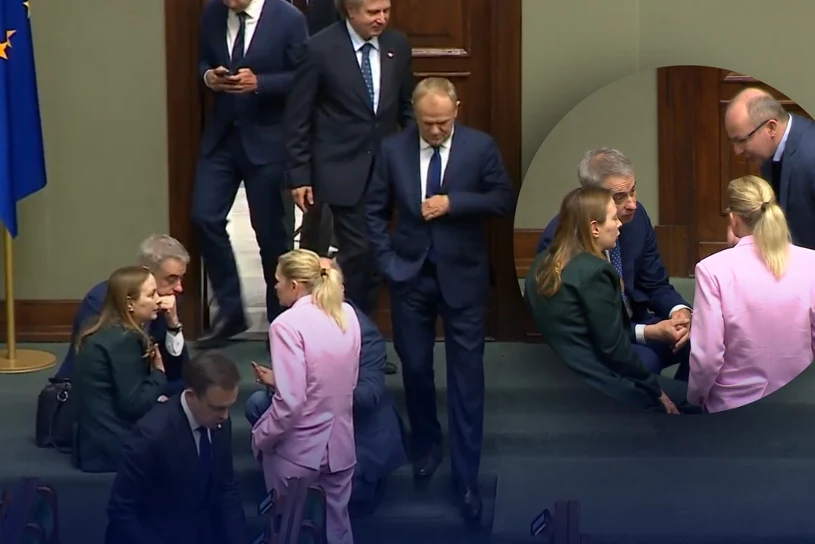Dziwne zdarzenie w Sejmie. choćby nie zauważyli Tuska
