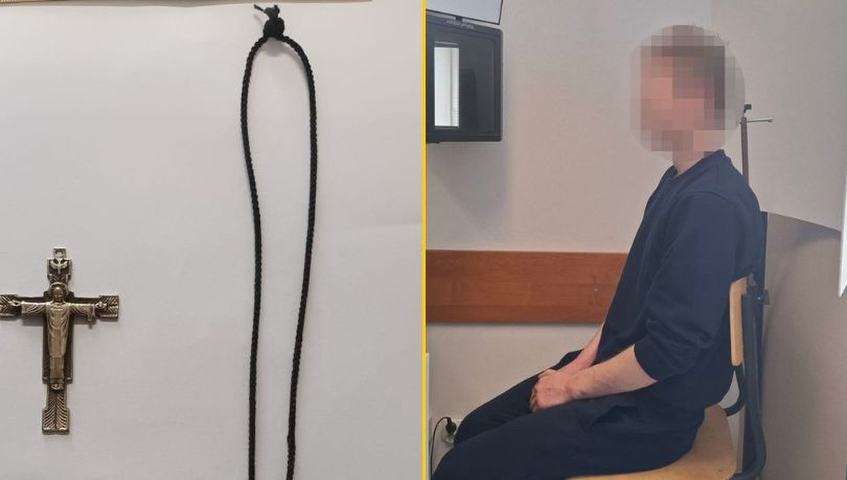 Bulwersujący atak na zakonnicę. Zerwał jej krzyż i rzucił na ziemię