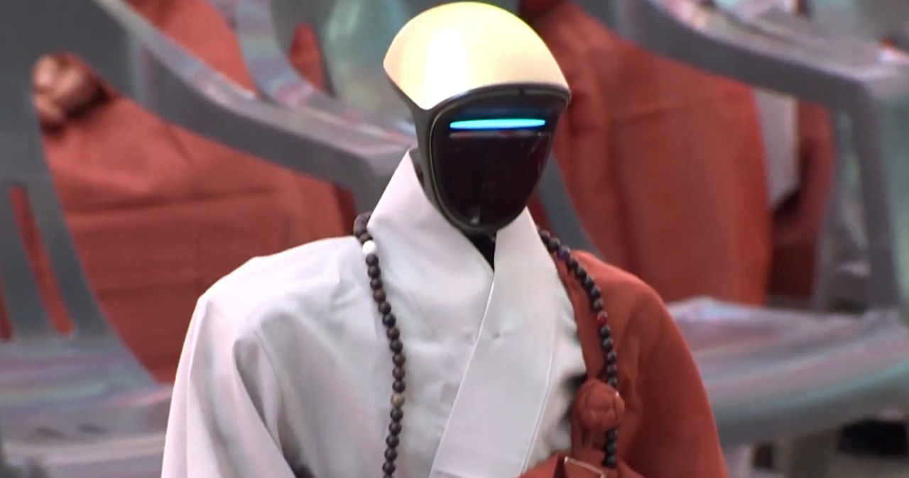 Czy robot może zostać mnichem? Historyczna ceremonia z udziałem humanoida