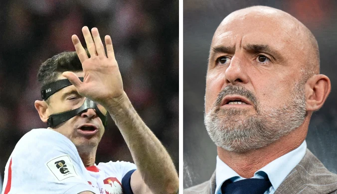 Probierz zaczął mówić o Lewandowskim. Znienacka. Salwa śmiechu na sali