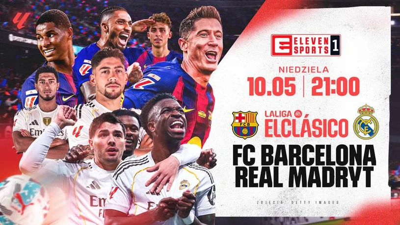 FC Barcelona walczy o mistrzostwo Hiszpanii. El Clasico gitem weekend Eleven Sports