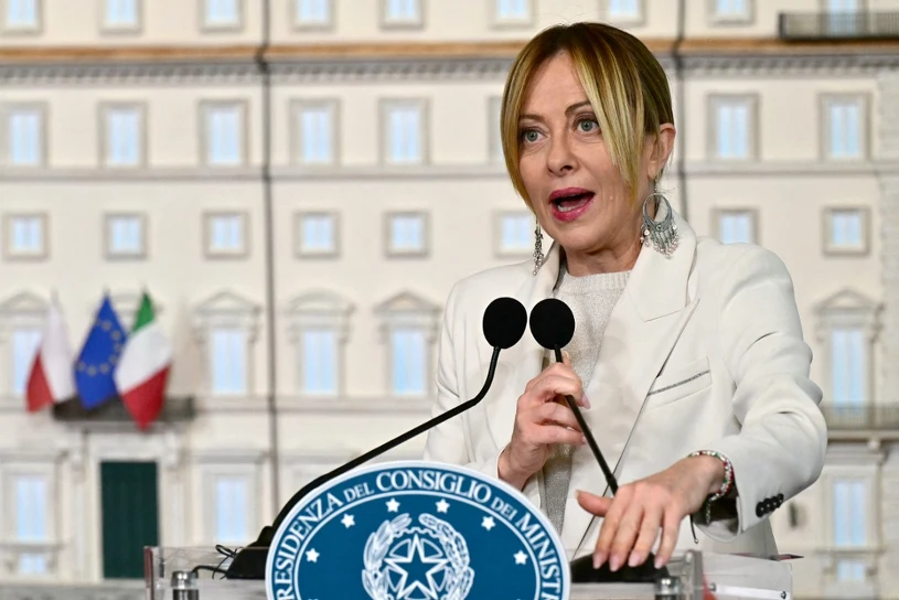 Giorgia Meloni podziękowała Polsce. 