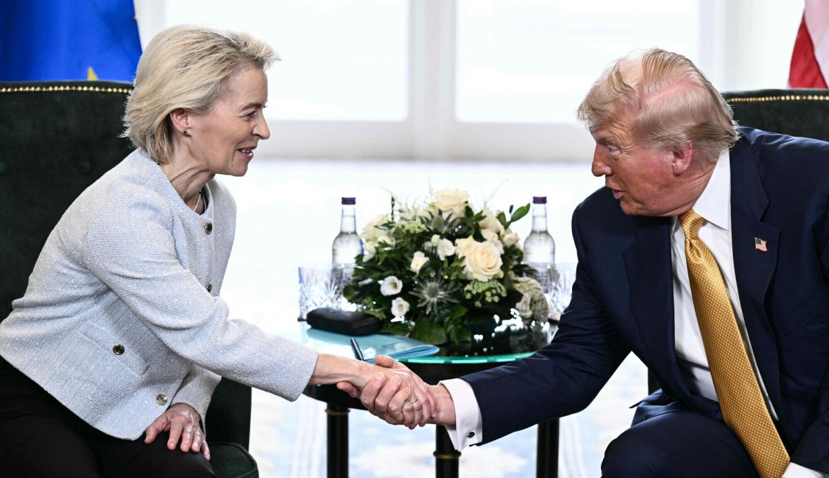 Donald Trump zmienia zdanie po rozmowie z Ursulą von der Leyen