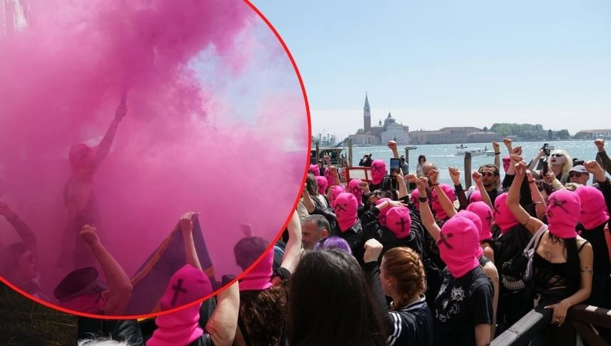 Aktywistki z rosyjskiej grupy Pussy Riot już drugi dzień z rzędu zorganizowały protesty w Wenecji przeciwko obecności Rosji na 61. Biennale Sztuki. Próbowały dostać się do środka fundacji organizującej to wydarzenie. 