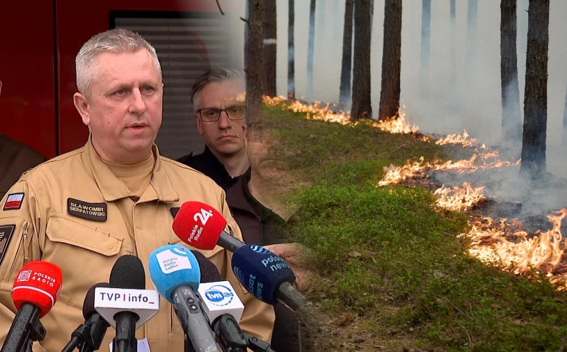 Walka z ogniem na Lubelszczyźnie trwa. "Najgorszy scenariusz" i zagrożenia