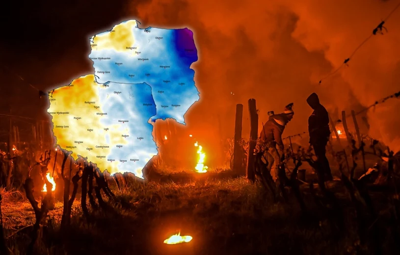 Sadownicy nie prześpią weekendowej nocy. choćby -4 przy gruncie
