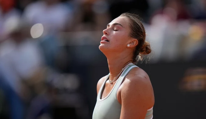 Sabalenka przemówiła po porażce w Rzymie. To nie koniec jej problemów