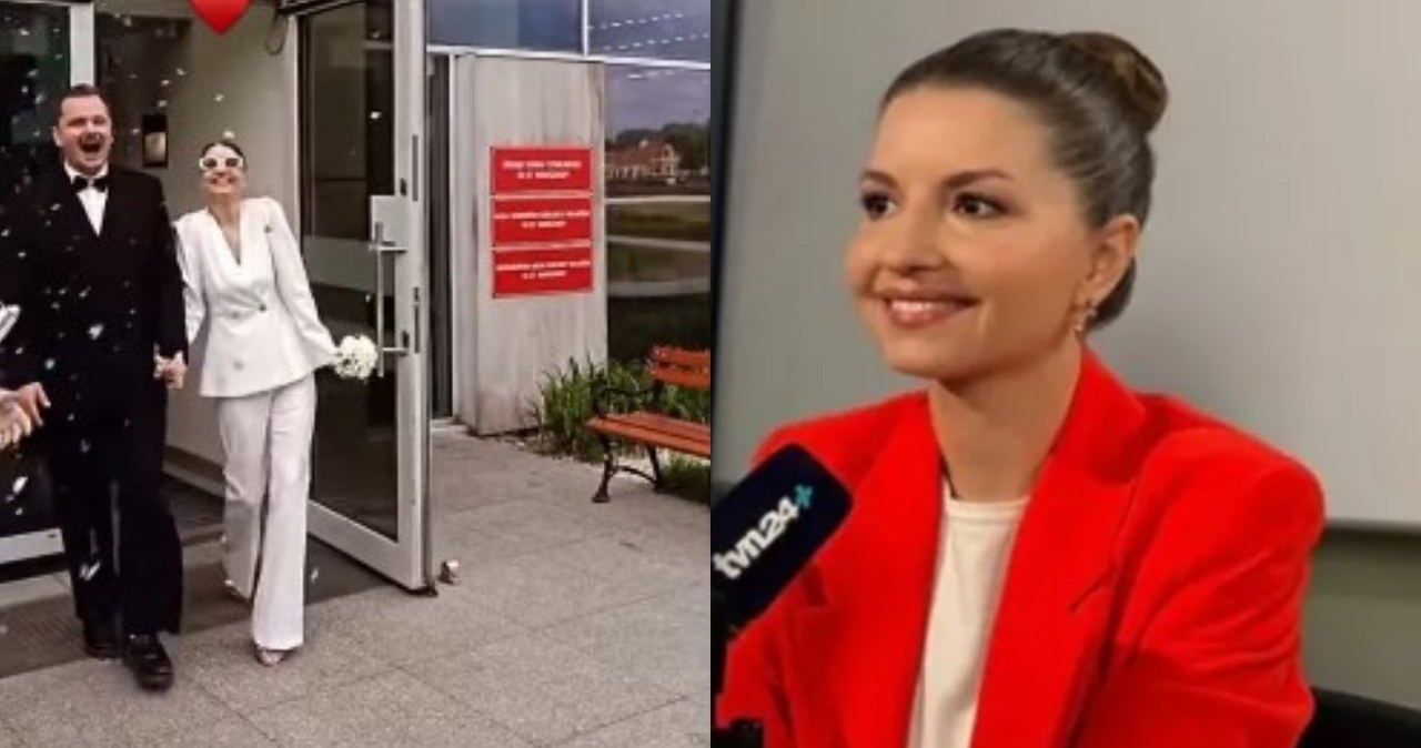 Gwiazda TVN24 wyszła za kolegę z pracy. Nagranie ze ślubu obiegło sieć
