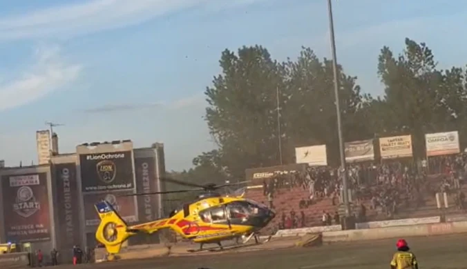 Stadion zamarł. Trwa akcja ratunkowa w Gnieźnie po makabrycznym wypadku