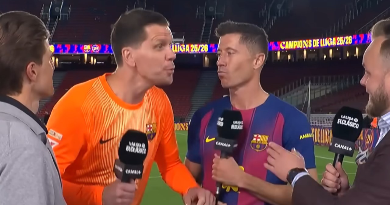 Szczęsny zaskoczył Lewego. "Ogłosił" jego przyszłość. "Nie zaprzeczył"