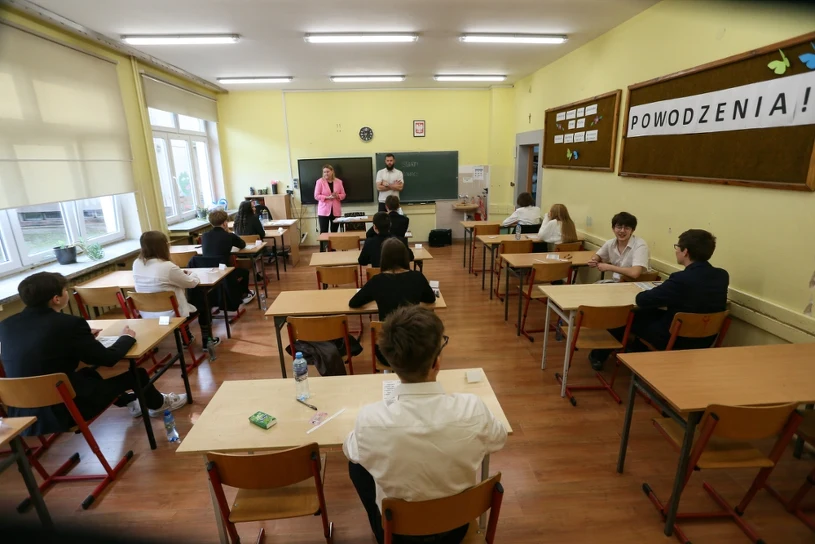 Egzamin ósmoklasisty 2026. Koniec testu z języka polskiego