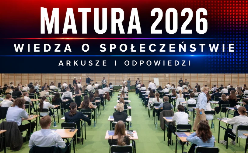 Matura z wiedzy o społeczeństwie. Tutaj arkusz CKE i wszystkie rozwiązania