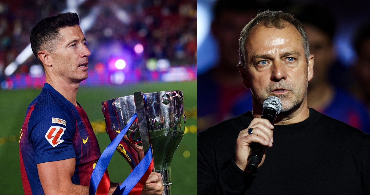 Flick potwierdza. Kontrakt już podpisany. Potem zaczął mówić o Lewandowskim