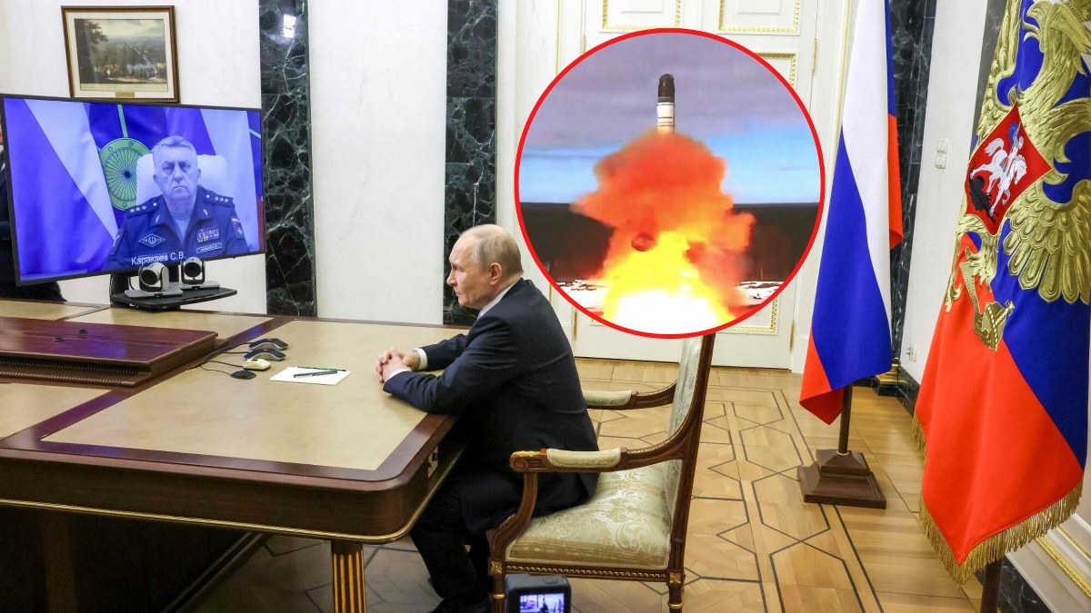 Putin poinformowany o wykonaniu zadania. Rosja wystrzeliła "Sarmata"