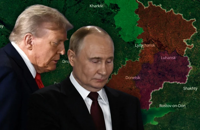 Plany Rosji w sprawie Donbasu, mówią o "duchu Anchorage". Trump zabrał głos