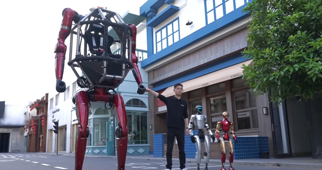 Unitree prezentuje mecha GD01. Załogowy robot, który można kupić