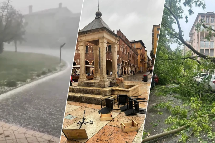 Włosi podnoszą się po burzach. niedługo spadnie tam "niesezonowy" śnieg