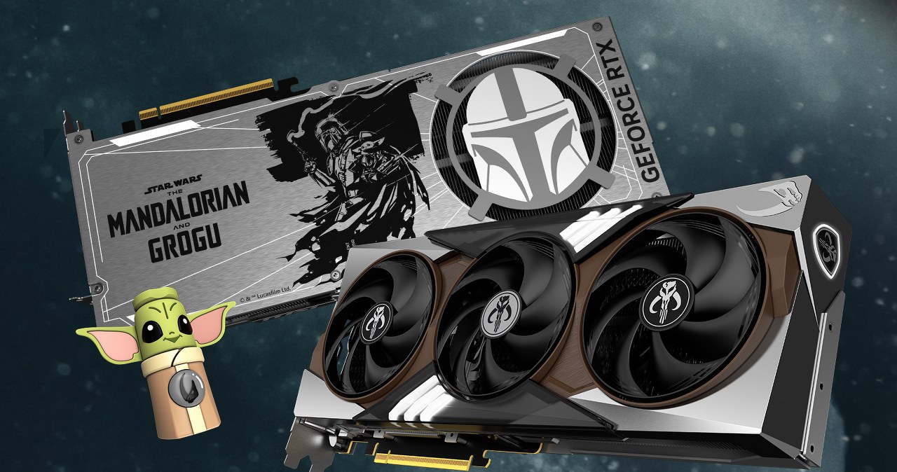 Limitowana RTX 5080 od MSI: Mandalorian i Grogu na twojej karcie graficznej