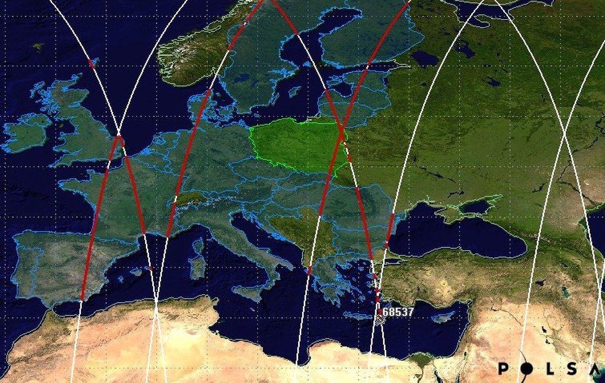 Ten obiekt może pojawić się nad Polską. Służby monitorują sytuację