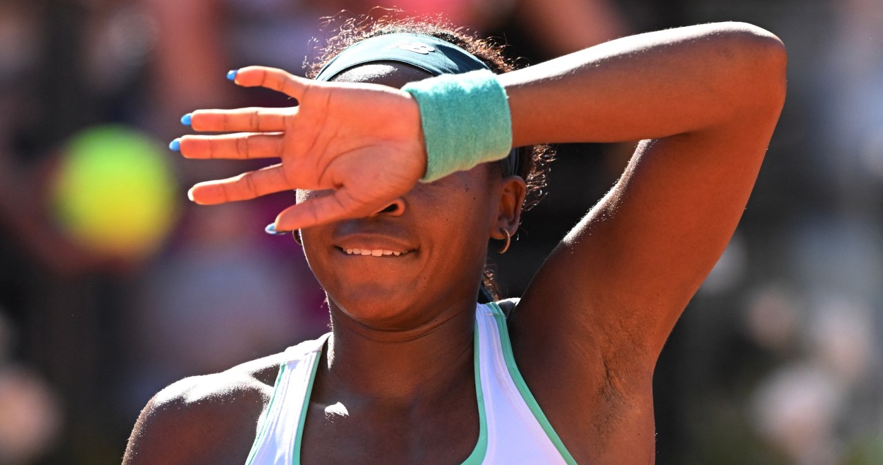 Skasowany mecz Coco Gauff na Foro Italico. Oficjalnie podano chorobę