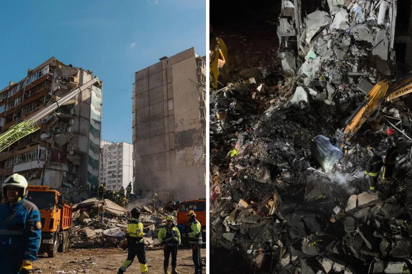 Tragiczna noc w Ukrainie, rośnie liczba ofiar. Kijów pogrążony w żałobie