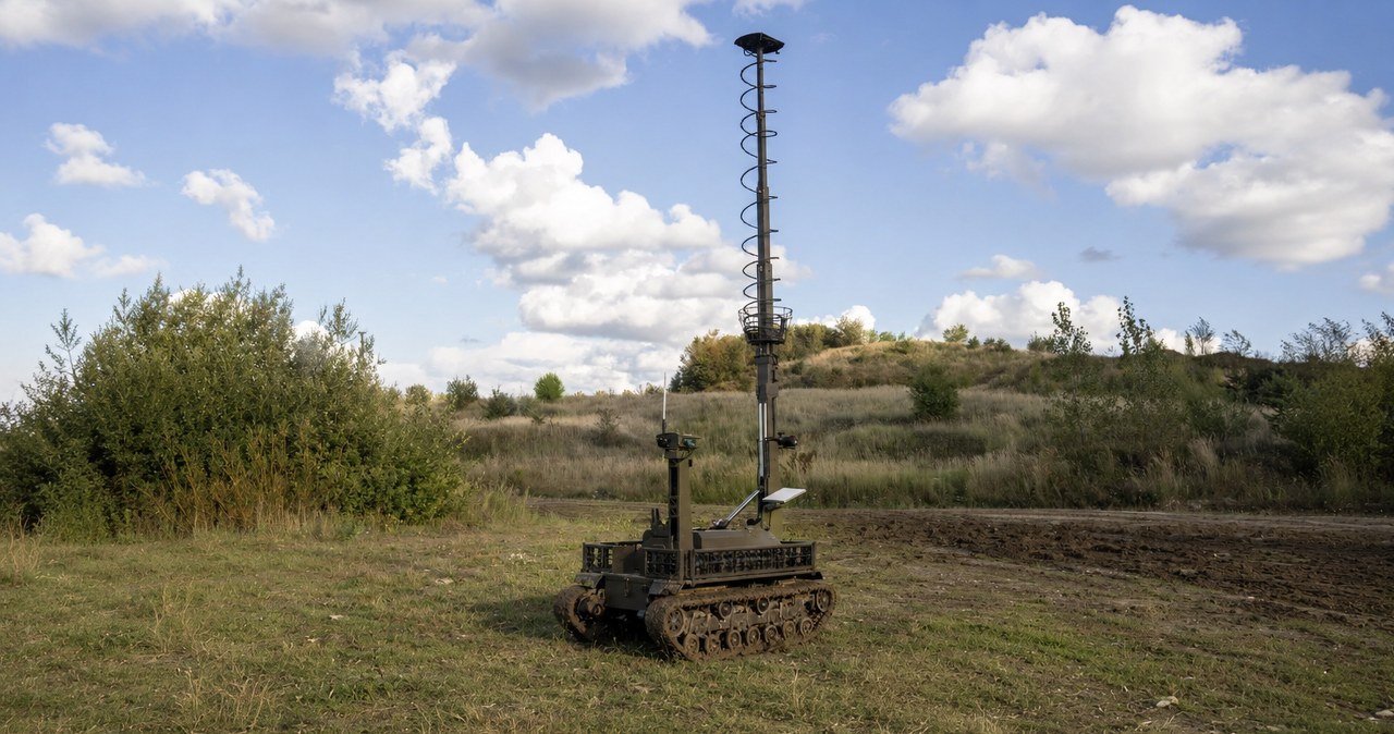 Ukraina ma nowego robota. "Bluszcz" działa autonomicznie choćby 4 dni