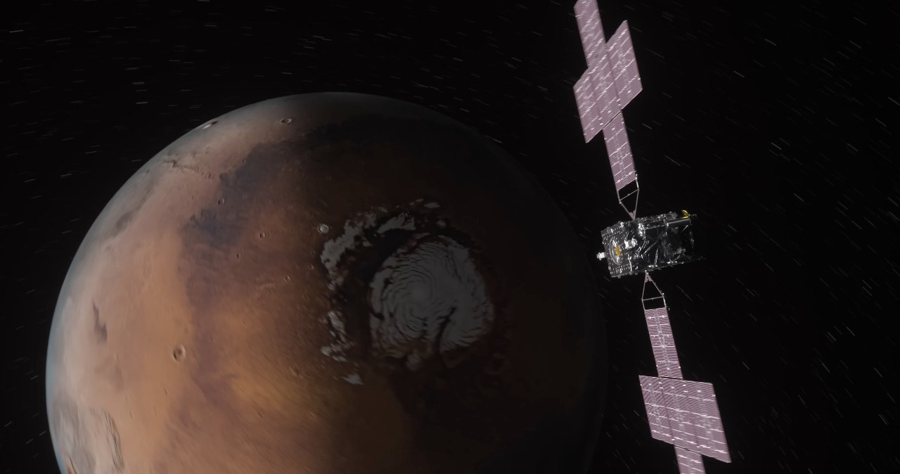 Sonda NASA wykona dziś najważniejszy manewr w pobliżu Marsa