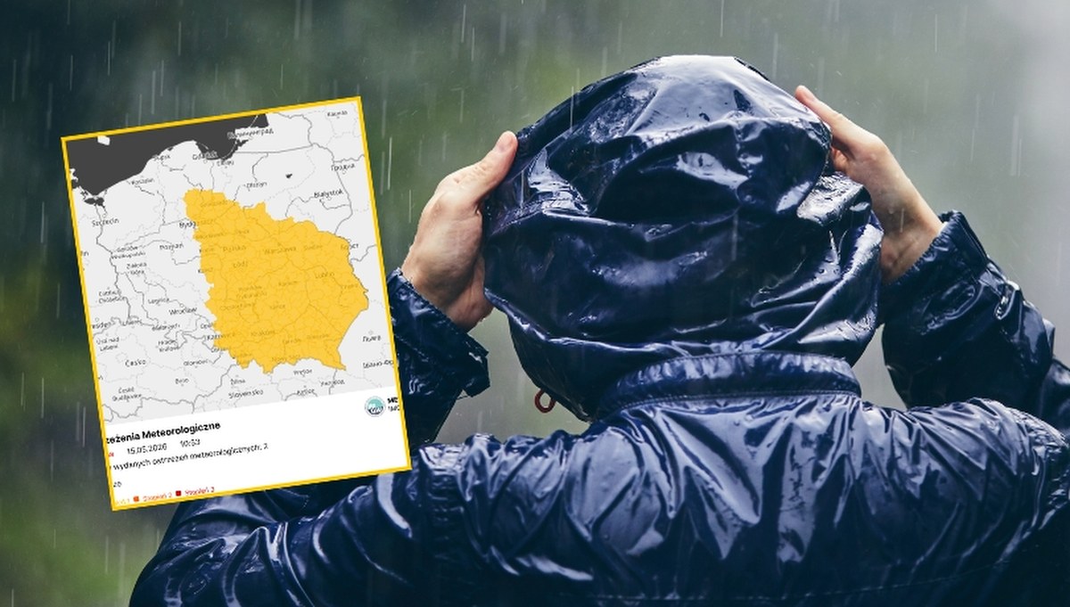 Burze i intensywne opady deszczu. IMGW i RCB ostrzegają