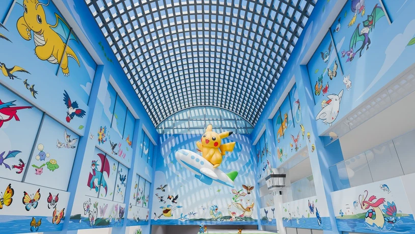 Pierwsze takie lotnisko na świecie. Pokemony opanują cały terminal w Japonii